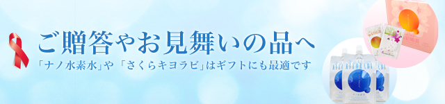 ご贈答やお見舞いの品へ