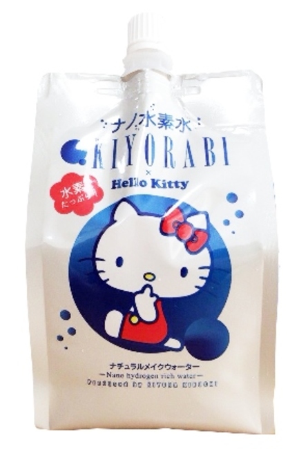 ハローキティの水素水、3月13日(木)発売開始!